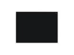 Glasmagneetbord Naga 90x120cm zwart