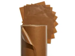 Verpakkingspapier Kraft Met Wax 1000mmx632mtr 95g/m2 Bruin Rol