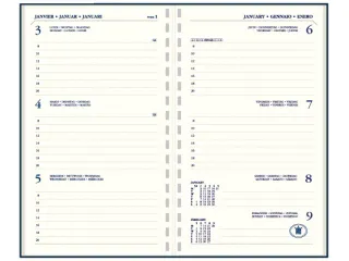 Agenda 2027 Ryam Memoplan 7 Suprema 7dagen/2pagina's ringplastic assor - 2