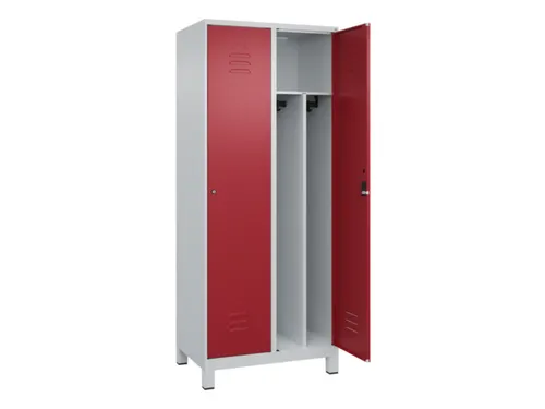 locker voor scheiding van kleding,HxBxD 1950x800x500mm,2vak