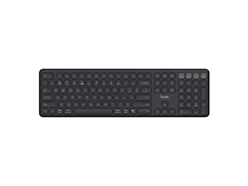 Trust Vaiya Draadloos toetsenbord Zwart QWERTY US
