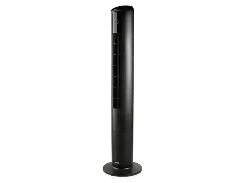 DOMO kolomventilator met sfeerlicht 105cm Zwart