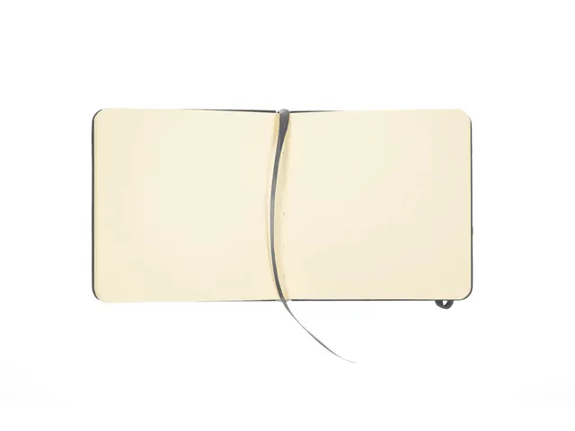 Schetsboek Kangaro 12x12cm cold grey PU HC 80 vel 140gr roomwit met el