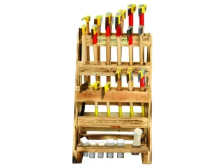 OX VS 24 R Bijlstandaard rode band plus 24stuks - 3