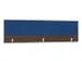 panneau de rehausse,p. table de bureau,NV brun caryer,BN6016-bleu