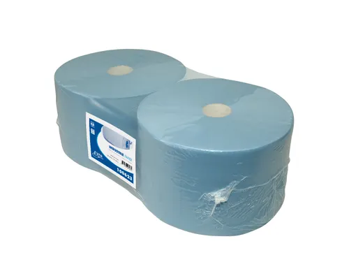 Industriepapier 100623 Euro perforatie CEL Blauw 3-laags 2 Rol