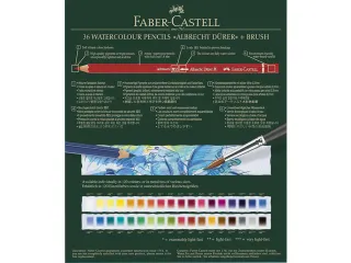 Faber Castell Albrecht Dürer Aquarelkleurpotloden Studio Box à 36 St - 9