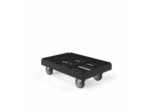 dolly,draagverm. 300kg,laadvl. LxB 602x402mm,platform doorbroken