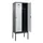 locker voor scheiding van kleding,HxBxD 2120x800x500mm,2vak