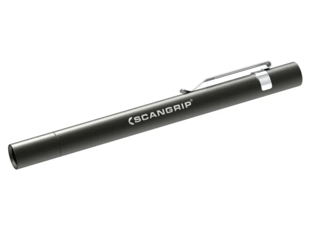 Penlamp,Behuizing Aluminium Geëloxeerd,75Lumen,Clip,Reikwijdte 40M