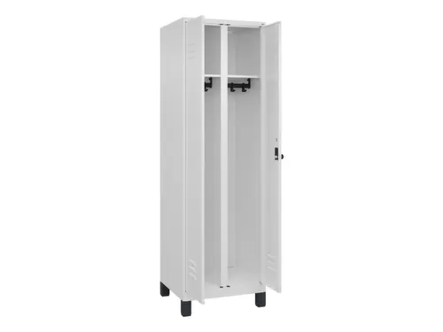 locker voor scheiding van kleding,HxBxD 1950x600x500mm,2vak