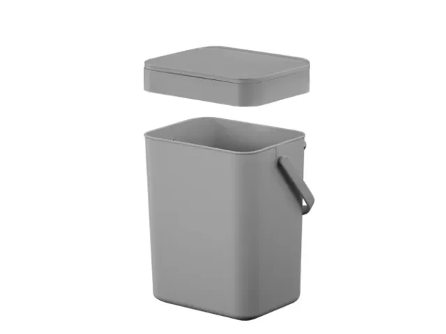 Puro II Food Waste Caddy Afvalbak 5 Liter Grijs