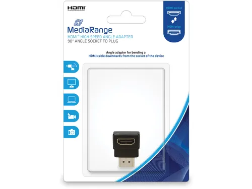 HDMI High Speed Hoek-adapter 90 graden