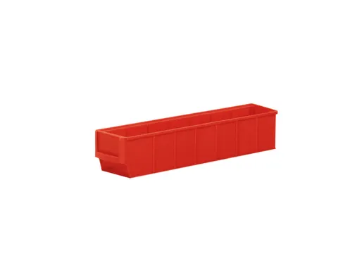 stellingbak,HxBxD 81x91x400mm,PP,rood