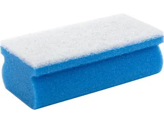 Primesource schuurspons Blauw/wit, pak van 10 stuks - 1