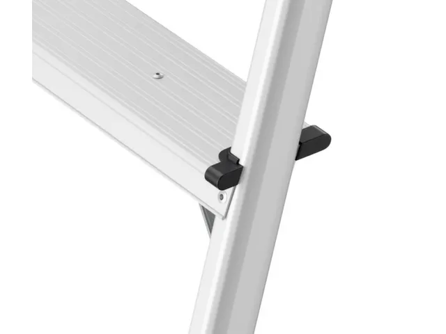 vouwtrapje bordes H 400mm 2x2treden HxBxD 400x490x490mm aluminium