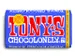 Chocolade Tony Chocolonely donkere melk pretzel toffee reep 90 gram