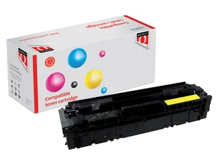 Tonercartridge Quantore alternatief tbv HP CF402X 201X geel HC - 1