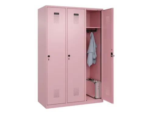 locker,HxBxD 1850x1200x500mm,3vak,vak B 400mm,draaigrendel