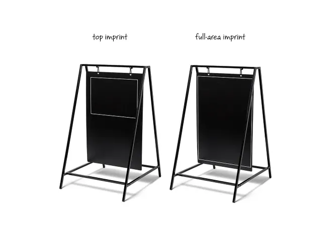 Impression Partie supérieure panneau de trottoir Swing Double face