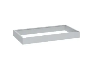 sokkel,HxBxD 100x1000x500mm,staal,RAL7035,meerprijs - 1