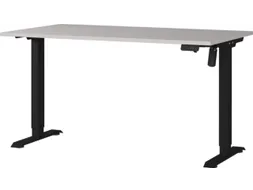 Elektrisch ihv bureau,HxBxD 710-1190x1400x800mm,blad decor kasjmier