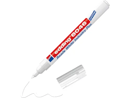 Industriemarker E-8046 Wit