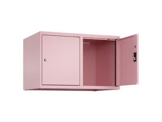 opzetkast,v. locker,2vak.,vak B 400mm,HxBxD 500x800x500mm,cilinderslot - 1