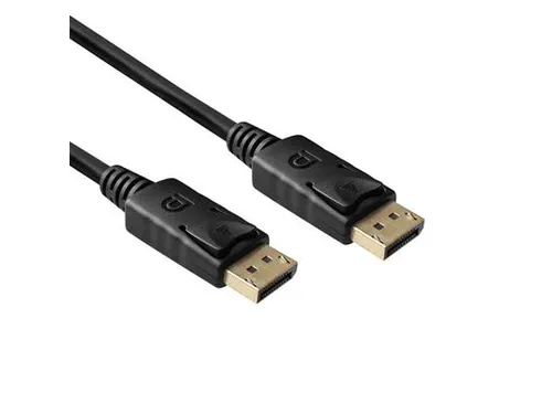 Kabel ACT DisplayPort 1.4 8K M-M 2 meter zwart