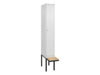 locker voor scheiding van kleding,HxBxD 2120x300x815mm,1vak - 1