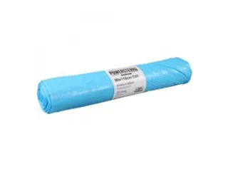 Afvalzak Powersterko Recycled 90x110cm Blauw T25, rolx20 st - 1
