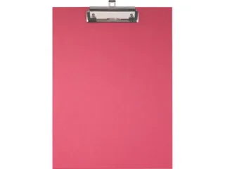 Klemplaat gecoat papier A4 rood - 1