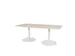 Table De Réunion Linesto Hauteur Fixe 200x100cm Chêne Robson - Blanc