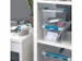 Q-line opbergbox 6L transparant blauw - 30x20x14,5cm