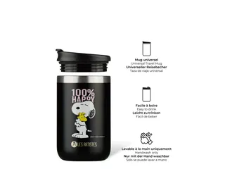 Thermosbeker Les Artistes Paris reisbeker 350ml Happy Snoopy - 2