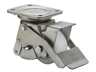 hefroller,draagverm. 400kg,polyamide wit,ØxB 80x40mm,kogellager - 1