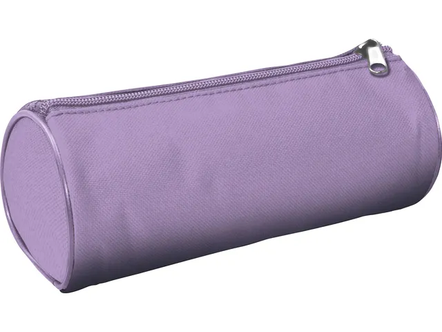 Pennenetui Kangaro rond 20x8.5cm pastel violet