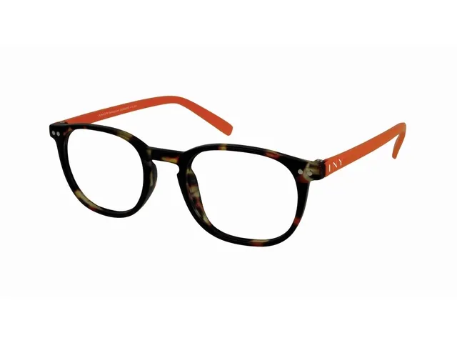 Leesbril I Need You +2.00 dpt Junior Selection bruin-oranje
