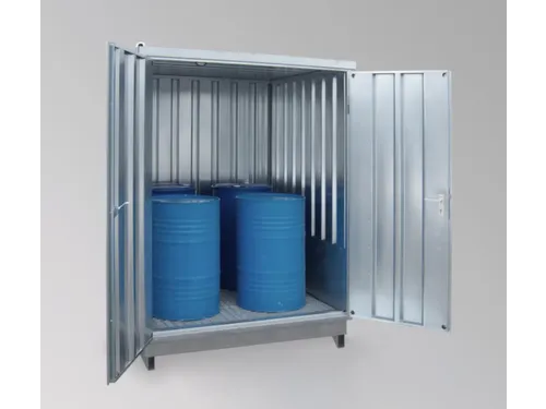 Container aquatoxische stoffen BxDxH 2075x2075x2375mm verzinkt