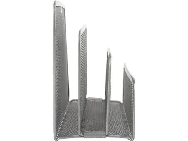 Briefhouder 3 Delig Metaal Zilver 170x83x135mm