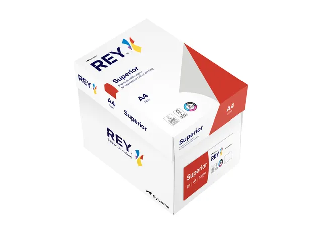 Kopieerpapier A4 Rey Superior 80 Gram Halve Pallet