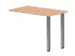 table de rallonge,haut. régl.,HxlxP 720-840x1000x600mm,NE-érable