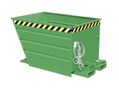 kiepbak,HxLxB 730x1370x800mm,0,55m³,draagverm. 750kg,RAL6011