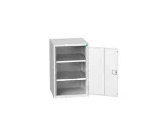 universele kast,HxBxD 800x525x550mm,2xStalen bodem,draaigrendelslot - 1