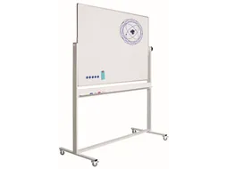 Kantelbord whiteboard 100x150cm Dubbelzijdig Gelakt Staal RC-10 profie