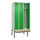 locker met bank,voor scheiding van kleding,HxBxD 2120x900x815mm,3vak