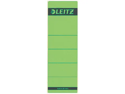 Rugetiket Leitz 1642 62x192mm Groen zelfklevend