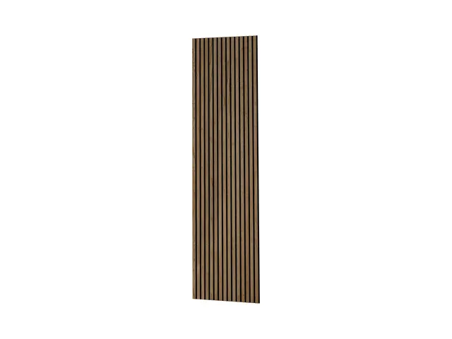 Wandpaneel Rocada Loma 61x240x2 cm donker MDF latten