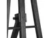 Chevalet bois dur noir pour tableau noir/panneau imprimé