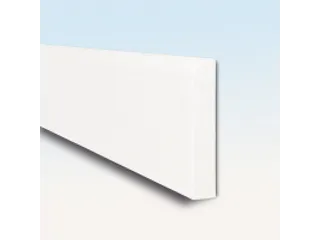 muurbescherming,v. binnen,HxLxD 200x2060x20mm,PE,wit,vastschroefbaar - 2